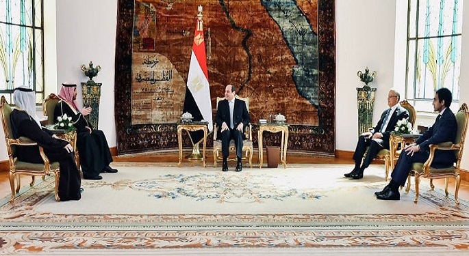 الرئيس السيسي يؤكد لرئيس مجلس الأمة الكويتي  حرص مصر على تطوير التعاون الوثيق مع الكويت
