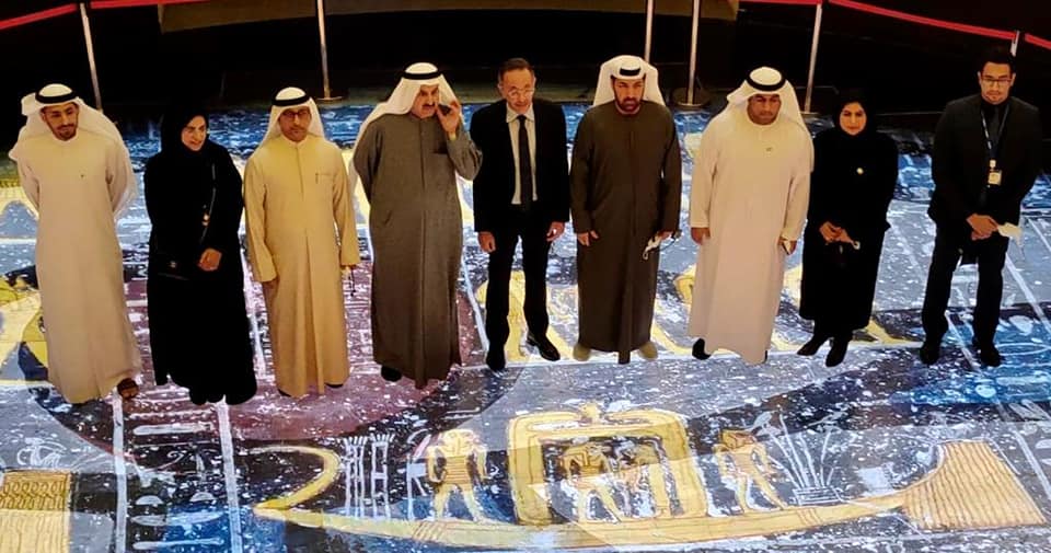 بالصور..  المتحف القومي للحضارة المصرية بالفسطاط يستقبل وفدا رفيع المستوى من أعضاء البرلمان الاماراتى