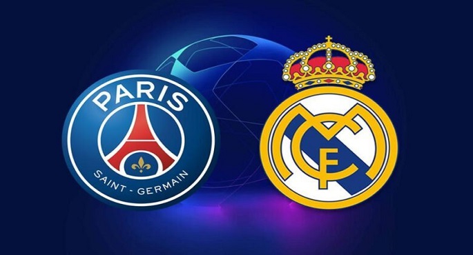 سان جيرمان يلتقي ريال مدريد في ذهاب ثمن نهائي دوري الأبطال