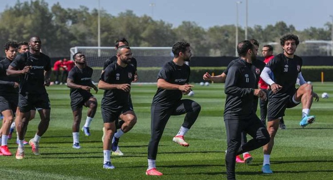 الأهلي يختتم اليوم استعداداته لمواجهة بالميراس البرازيلي في مونديال الأندية