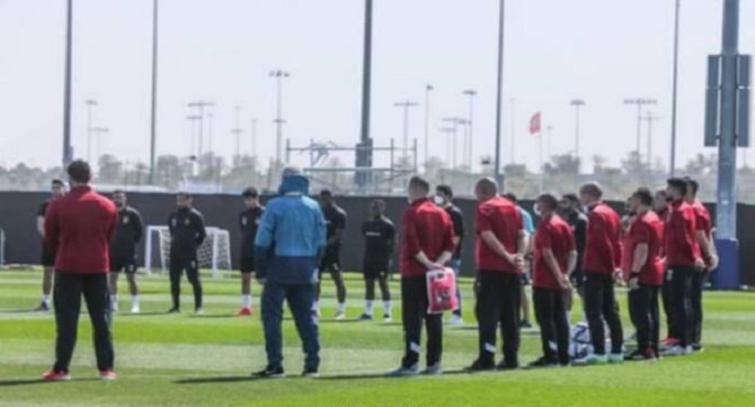 حسام حسن يشارك في تدريب الأهلي.. و”دقيقة حداد” على ريان