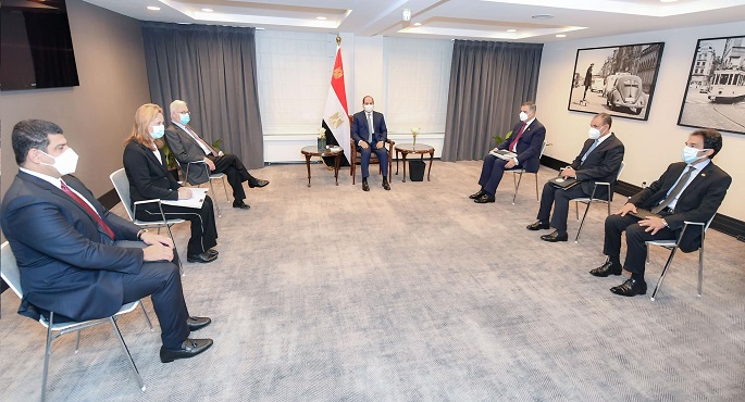 الرئيس السيسي يبحث التعاون مع “التكريك” البلجيكية مشروعات تطوير وحماية الشواطئ المصرية