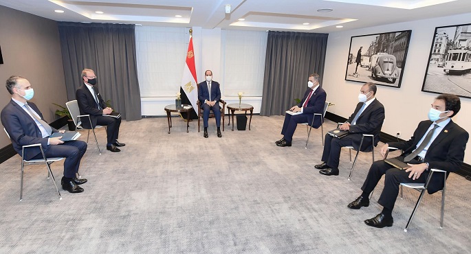 الرئيس السيسي يعرب عن التطلع لتعميق التعاون مع بلجيكا في مجال الصناعات الدفاعية