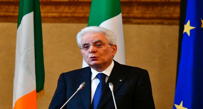 سيرجيو ماتاريلا يؤدي اليمين رئيسا لإيطاليا لفترة ثانية