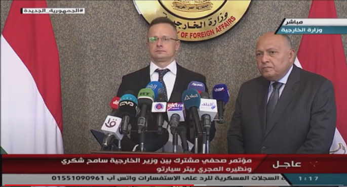 بالفيديو والصور.. وزير الخارجية ونظيره المجري يبحثان استمرار التنسيق في مواجهة التحديات الدولية