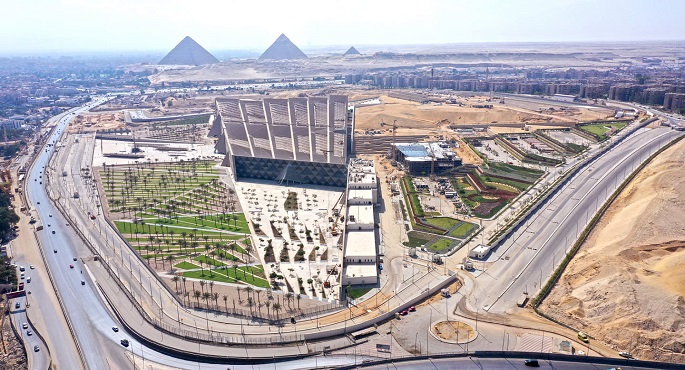 مشروع المتحف المصري الكبير يسعى لاعتماده كمبنى أخضر وفقا لنظام تقييم الهرم الأخضر المصري