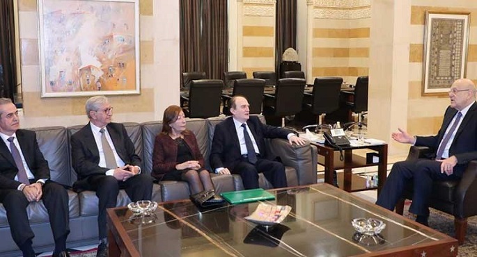 ميقاتي يؤكد دعمه لهيئة مكافحة الفساد بلبنان في تطبيق القوانين دون مراعاة لأحد