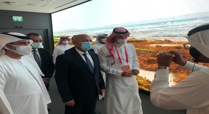بالصور.. وزير النقل يشارك في افتتاح معرض النقل في الإمارات ويزور الجناح المصري بإكسبو دبي