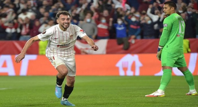 إشبيلية يفوز على وست هام بهدف نظيف في ذهاب دور الـ16 بالدوري الأوروبي