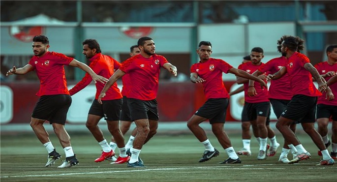 الأهلي يخوض اليوم المران الأول والأخير استعداداً للمصرى فى الدوري