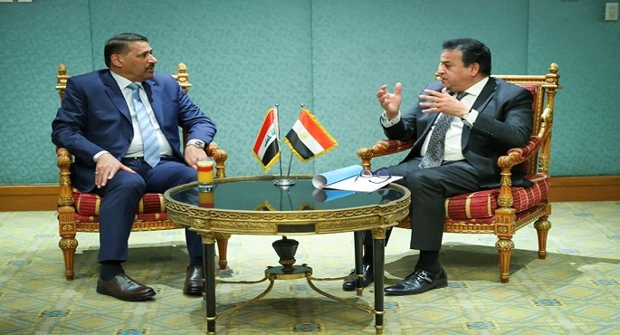 بالصور .. خالد عبد الغفار يلتقي نظيره العراقي لبحث سبل تعزيز التعاون وتبادل الخبرات في القطاع الصحي