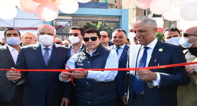 بالصور.. وزير الرياضة ومحافظ الجيزة يشهدان أعمال تطوير ورفع كفاءة عددًا من المنشآت الشبابية والرياضية بمحافظة الجيزة