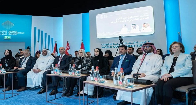 بالصور.. وزير الشباب يشارك في الجلسة الوزارية للاجتماع العربي للقيادات الشابة باكسبو دبي