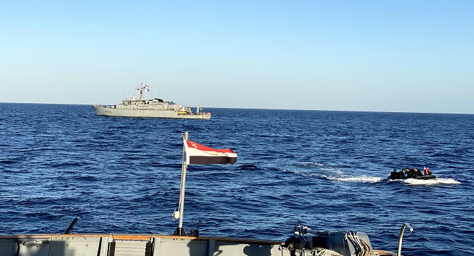 بالصور.. القوات البحرية المصرية والفرنسية تنفذان تدريبان بحريان عابران في نطاق الأسطول الجنوبي بالبحر الأحمر