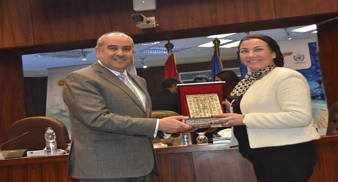 بالصور.. وزيرى الطيران والبيئة يشاركان فى الاحتفال باليوم العالمى للأرصاد