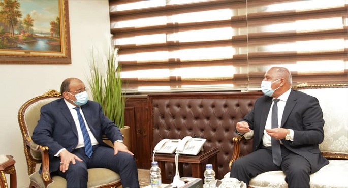 بالصور..وزيرا التنمية المحلية والنقل يتابعان ملف إزالة التعديات على أملاك السكك الحديدية بالمنوفية