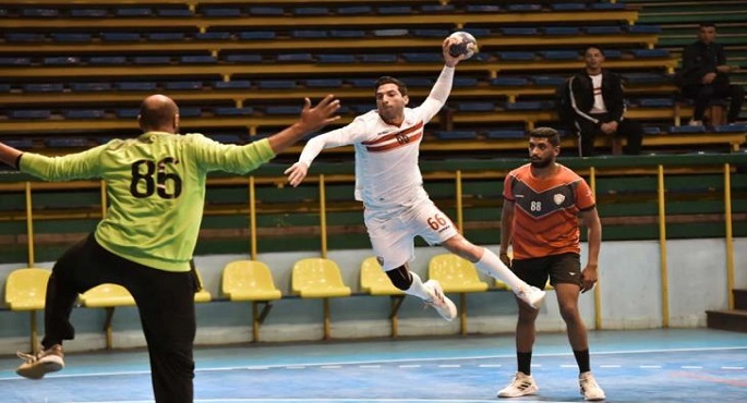 الزمالك يتأهل إلى نصف نهائي كأس مصر لكرة اليد بعد الفوز على طلائع الجيش