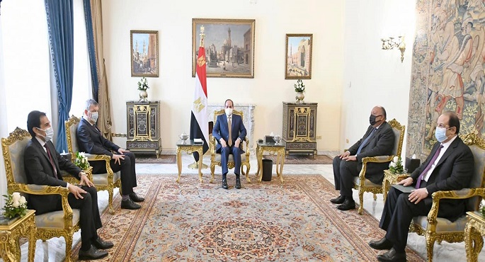 الرئيس السيسي يؤكد دعم مصر المطلق للأونروا لاستمرارها فى تقديم الخدمات للاجئين الفلسطينيين