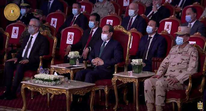 الرئيس السيسي يشهد الندوة التثقفية للقوات المسلحة بمناسبة يوم الشهيد