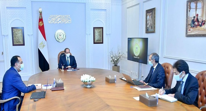 الرئيس السيسي يوجه بتعزيز استخدام أحدث التقنيات لمضاعفة قدرات البنية المعلوماتية الرقمية للدولة