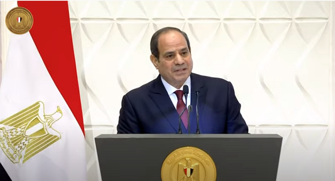 فترة حول كلمة الرئيس السيسي في احتفالية المرأة المصرية