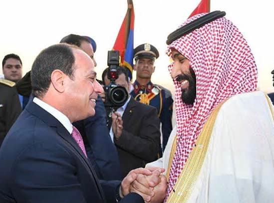 الرئيس السيسي يجري اتصالاً بولي العهد السعودي للاطمئنان على صحة الملك سلمان