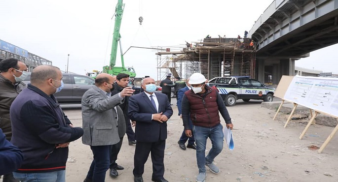 بالصور.. وزير النقل يتفقد أعمال إنشاء وتطوير وتوسعة عددًا من كباري طريق “القاهرة/ الإسكندرية” الصحراوي