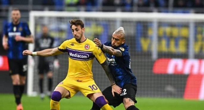 انتر يتعادل مع فيورنتينا 1-1 ويواصل نزيف النقاط في الدوري الإيطالي
