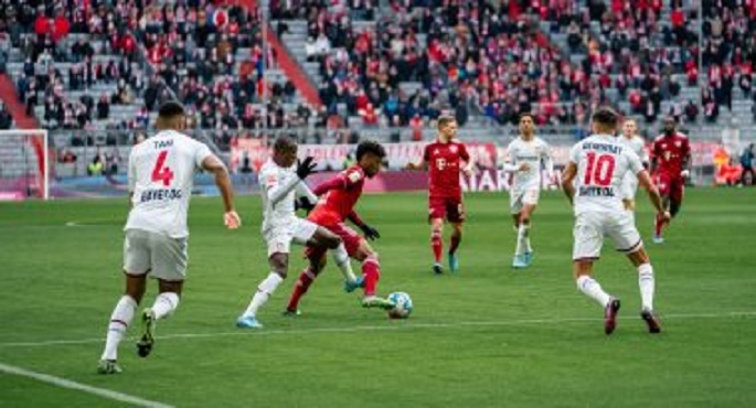 بايرن ميونخ يتعادل أمام باير ليفركوزن 1-1 بالدوري الألماني