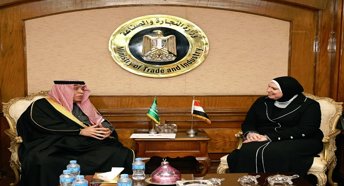 بالصور.. وزيرة التجارة تستقبل نظيرها السعودى لبحث المستجدات الاقتصادية