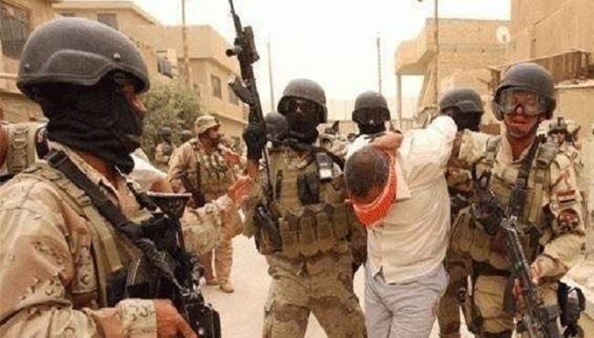 القبض على إرهابيين من داعش خلال عمليتين منفصلتين في بغداد بالعراق