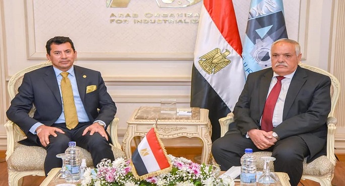 “صبحي” و”التراس” يبحثان سبل تعزيز التعاون وكيفية الإستخدام الأمثل للطاقات التصنيعية المتطورة بالهيئة