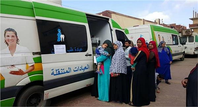“الصحة” تطلق 14 قافلة طبية بالمحافظات ضمن مبادرة “حياة كريمة”