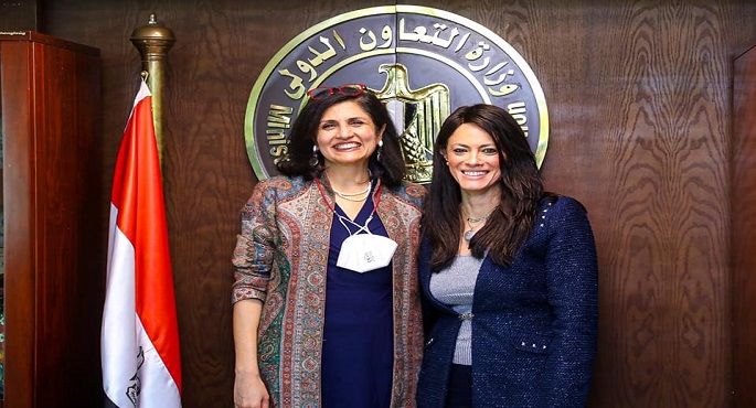 “المشاط” تلتقى ممثل “إيفاد” لمناقشة سبل التعاون في إطار رئاسة مصر لمؤتمر الأمم المتحدة للمناخ