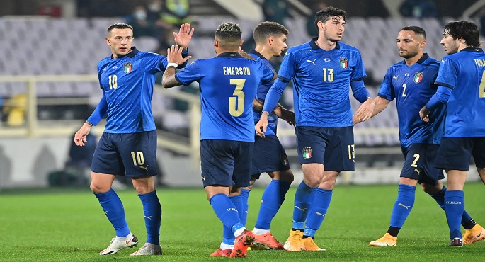 منتخب إيطاليا يستدرج مقدونيا الشمالية فى ملحق تصفيات كأس العالم