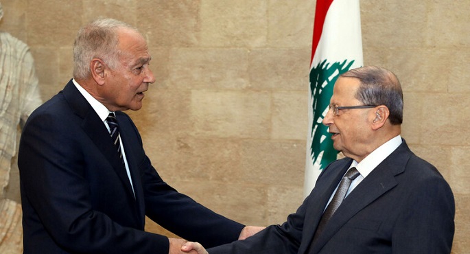 الرئيس اللبناني يؤكد للأمين العام للجامعة العربية إجراء الانتخابات النيابية في موعدها بمايو المقبل