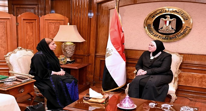 بالصور .. جامع تبحث مع سفيرة الامارات بالقاهرة سبل تعزيز العلاقات الاقتصادية والاستثمارية