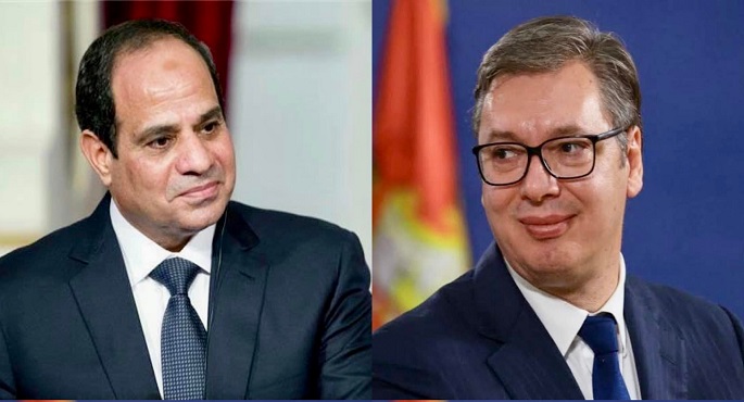 الرئيس السيسي يهنئ هاتفيا الرئيس الصربي بمناسبة فوزه بفترة رئاسية جديدة
