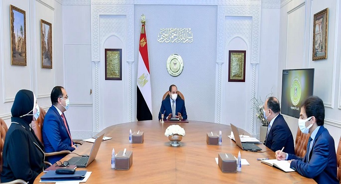 الرئيس السيسي يستعرض جهود التعامل مع التحديات التي تواجه قطاعي الصناعة والتصدير