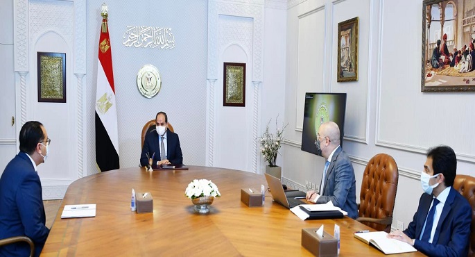 الرئيس السيسي يستعرض الموقف التنفيذي للمشروعات القومية لوزارة الإسكان