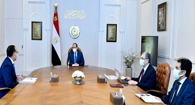 الرئيس السيسي يوجه بالتوسع في الخطط الوطنية الخاصة بتعزيز دور الطاقة المتجددة
