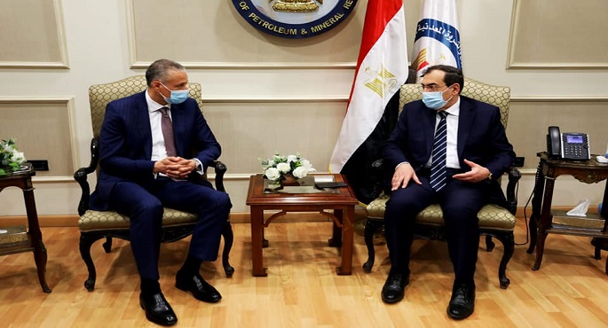 بالصور .. وزير البترول يبحث مع وفد شركة هني ويل العالمية مجالات الطاقة الخضراء