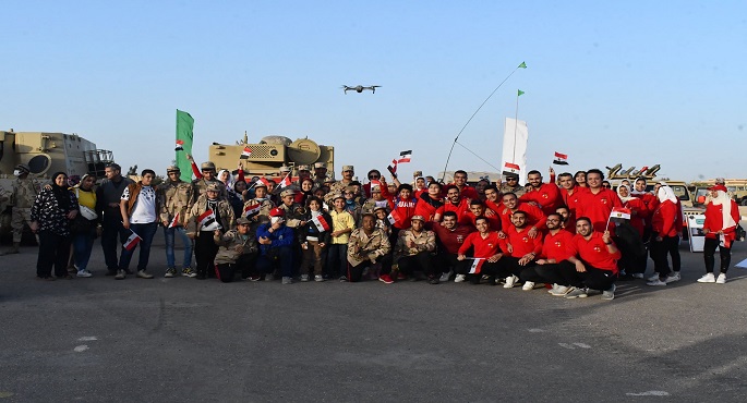 بالصور .. المنطقة الشمالية العسكرية تنظم احتفالية لأطفال مصر من ذوي الهمم بمناسبة الإحتفال بأعياد تحرير سيناء