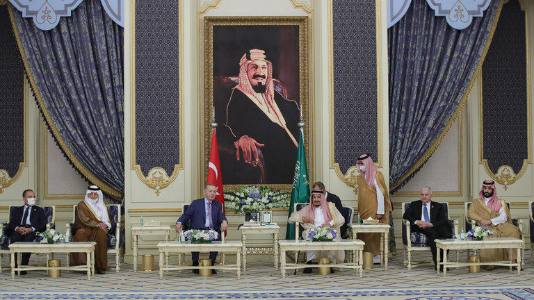 أردوغان يغرد من السعودية: ستفتح الأبواب أمام عهد جديد