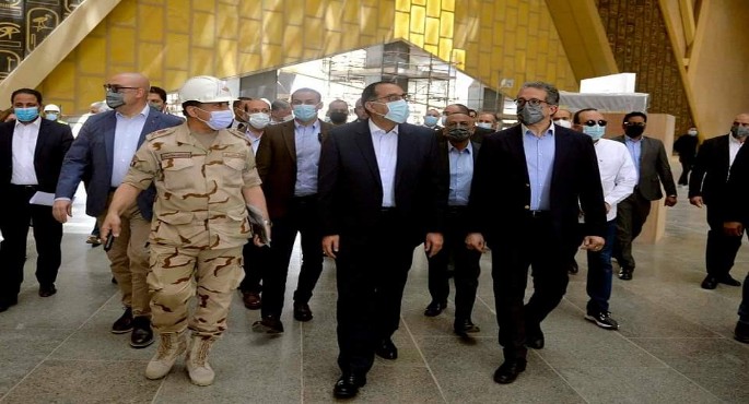 بالصور.. رئيس الوزراء يتفقد المتحف المصري الكبير لمتابعة الموقف التنفيذي للأعمال