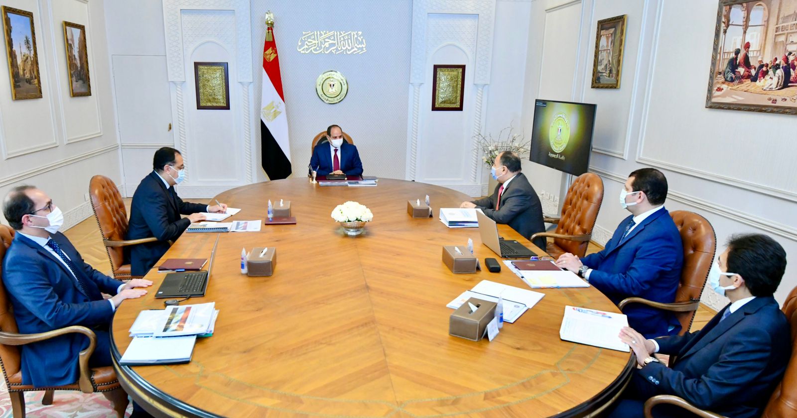 الرئيس السيسي يوجه بالانتهاء من ميكنة المرتبات والتحول الرقمي