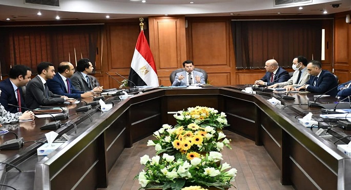 بالصور.. وزير الشباب يبحث استعدادات الاطلاق التجريبي للمنصة الوطنية للشباب “كياني”
