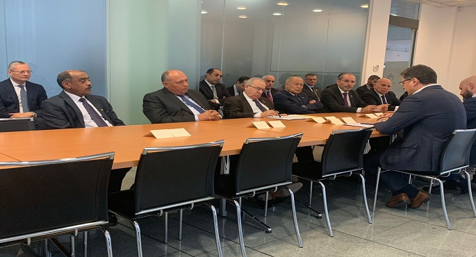بالصور.. وزراء مجموعة الاتصال العربية وأبو الغيط يعقدون جلسة مشاورات مع وزير الخارجية الأوكراني