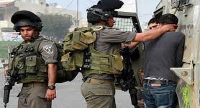 اعتقال سبعة فلسطينيين من مناطق متفرقة بالضفة الغربية
