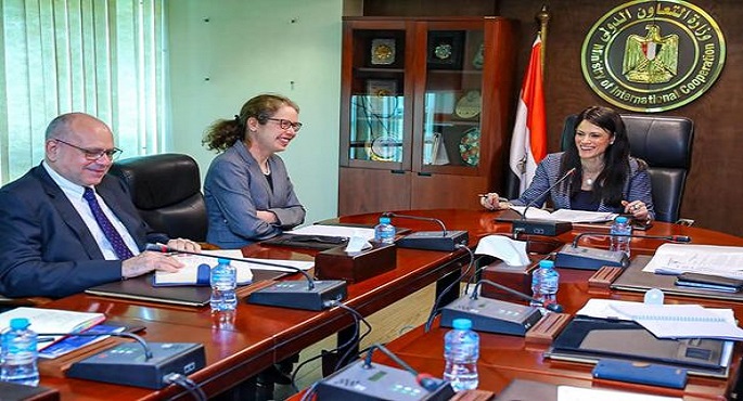 بالصور : رانيا المشاط تبحث مع المدير الإقليمي للبنك الدولي الاستعدادات للمشاركة في اجتماعات الربيع للبنك الدولى